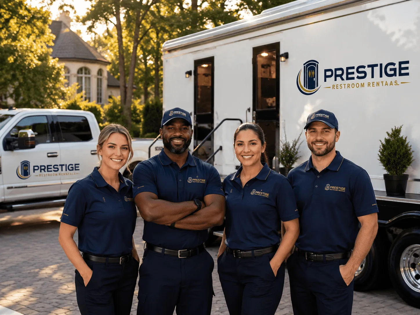 Trusted Luxury Portable Restrooms company in Red Banks, MS